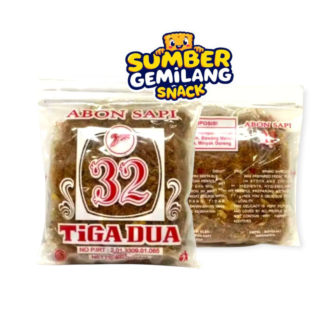 abon sapi tiga dua abon sapi 32  abon sapi cap 32