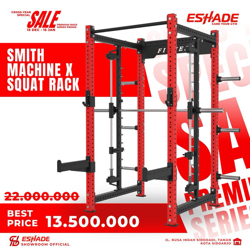 SMITH MACHINE x SQUAT RACK ESHADE