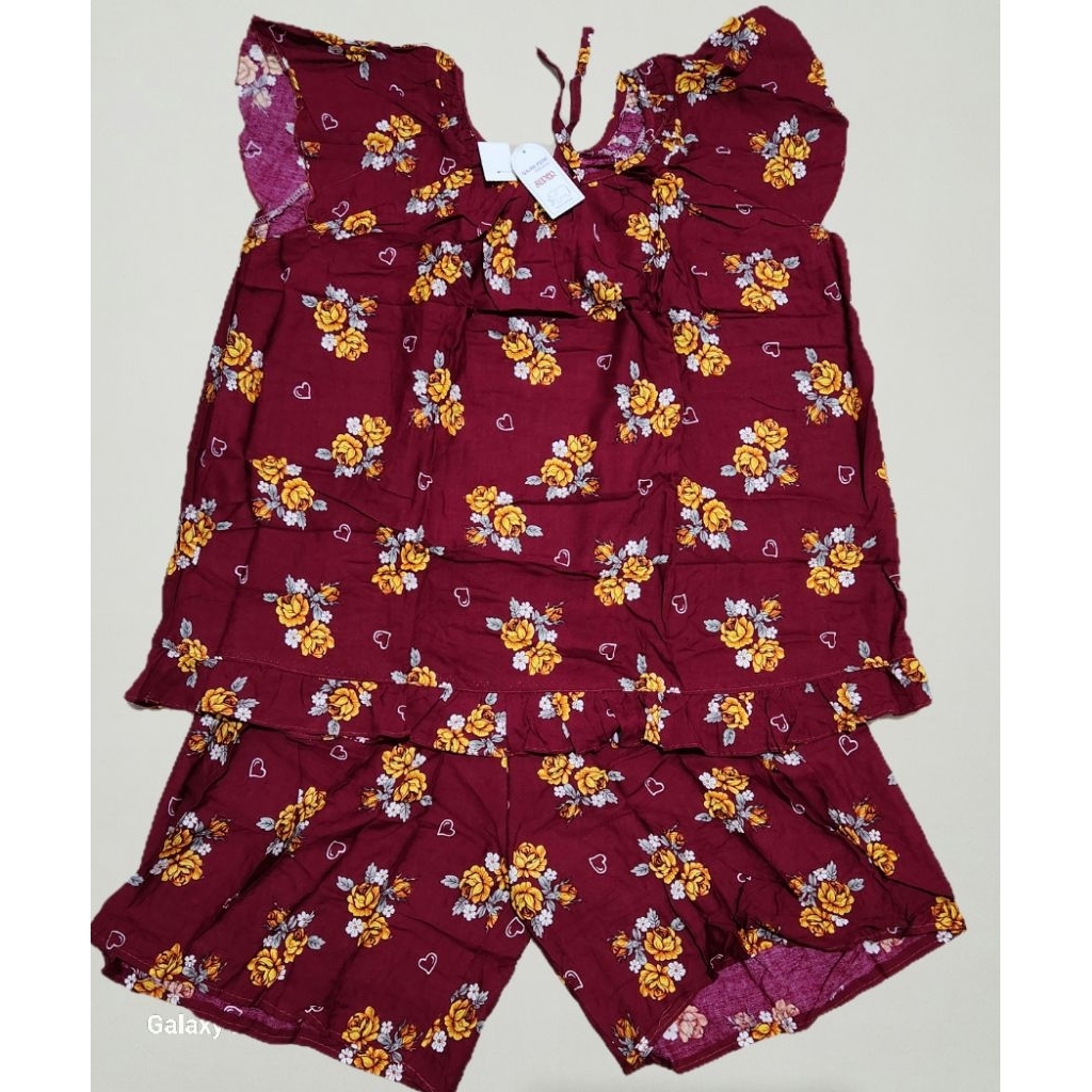 Setelan Tidur Asli Gajah Putih Jumbo bahan Rayon