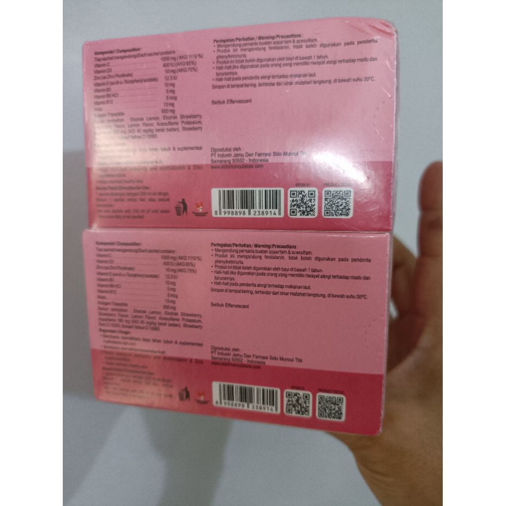 VIT C 1000 + COLLAGEN D 3 + ZINC SUGAR FREE