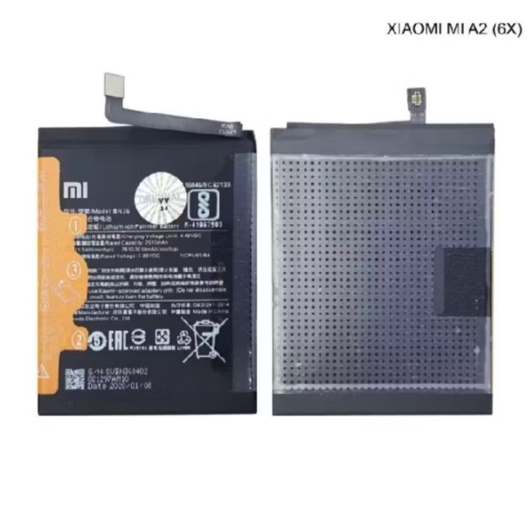 BATERAI BATRE XIAOMI MI A2 (6x) BN36 ori