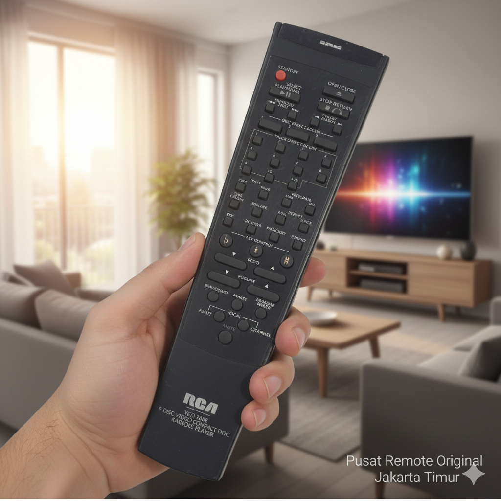 REMOTE REMOT DVD PLAYER KARAOKE RCA VCD 368K ORIGINAL ASLI