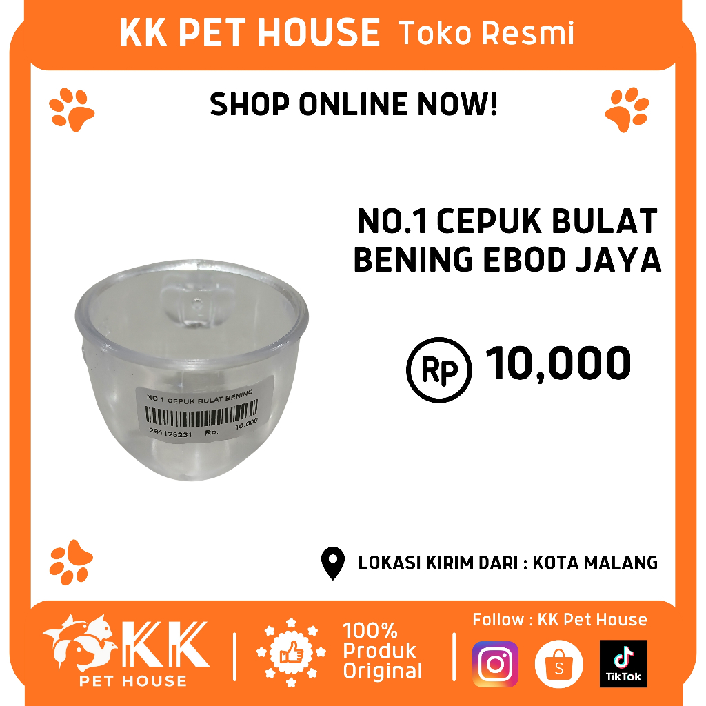 0231-NO.1 CEPUK BULAT BENING EBOD JAYA