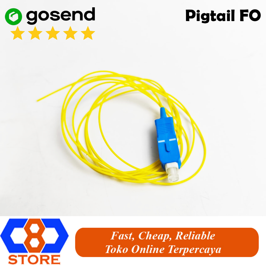 PIGTAIL FIBER OPTIC 0.9MM 1.5 METER