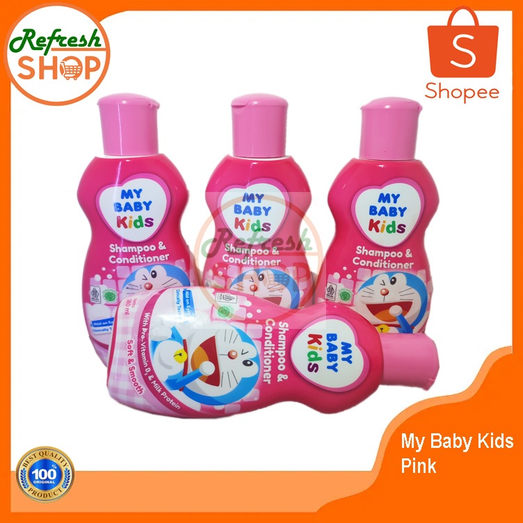My Baby Kids Shampoo Conditioner 180ml Shampoo Anak / Shampoo Anak "1 Botol"