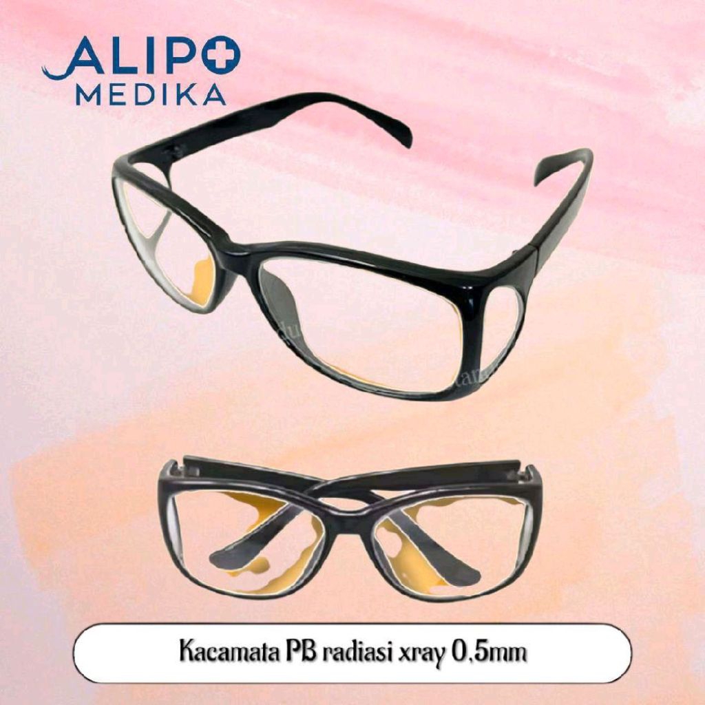 KACAMATA PB RADIOLOGI XRAY 0,5mm / KACAMATA PELINDUNG RADIASI SINAR XRAY 0,5mm