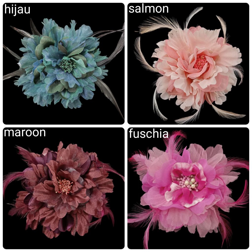 Bunga Korsase,Korsase Rambut ,Korsase Gaun, Bunga Aksesoris Rambut/Gaun