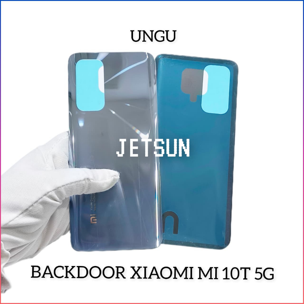 BACKDOOR TUTUP BELAKANG XIAOMI MI 10T 5G (BAHAN KACA)