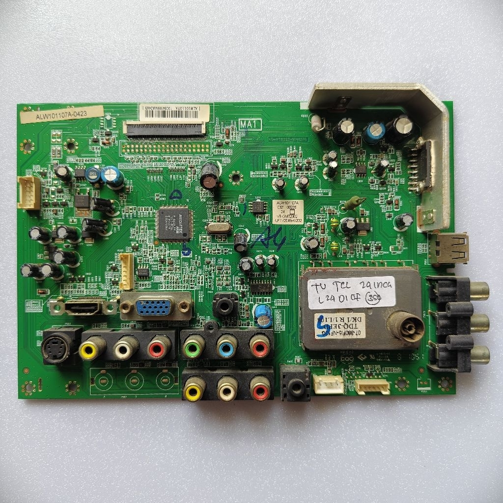promo Mesin MB Motherboard TV LCD LED TCL 24 Inch tipe L24D10F cabutan normal tested mulus no minus 