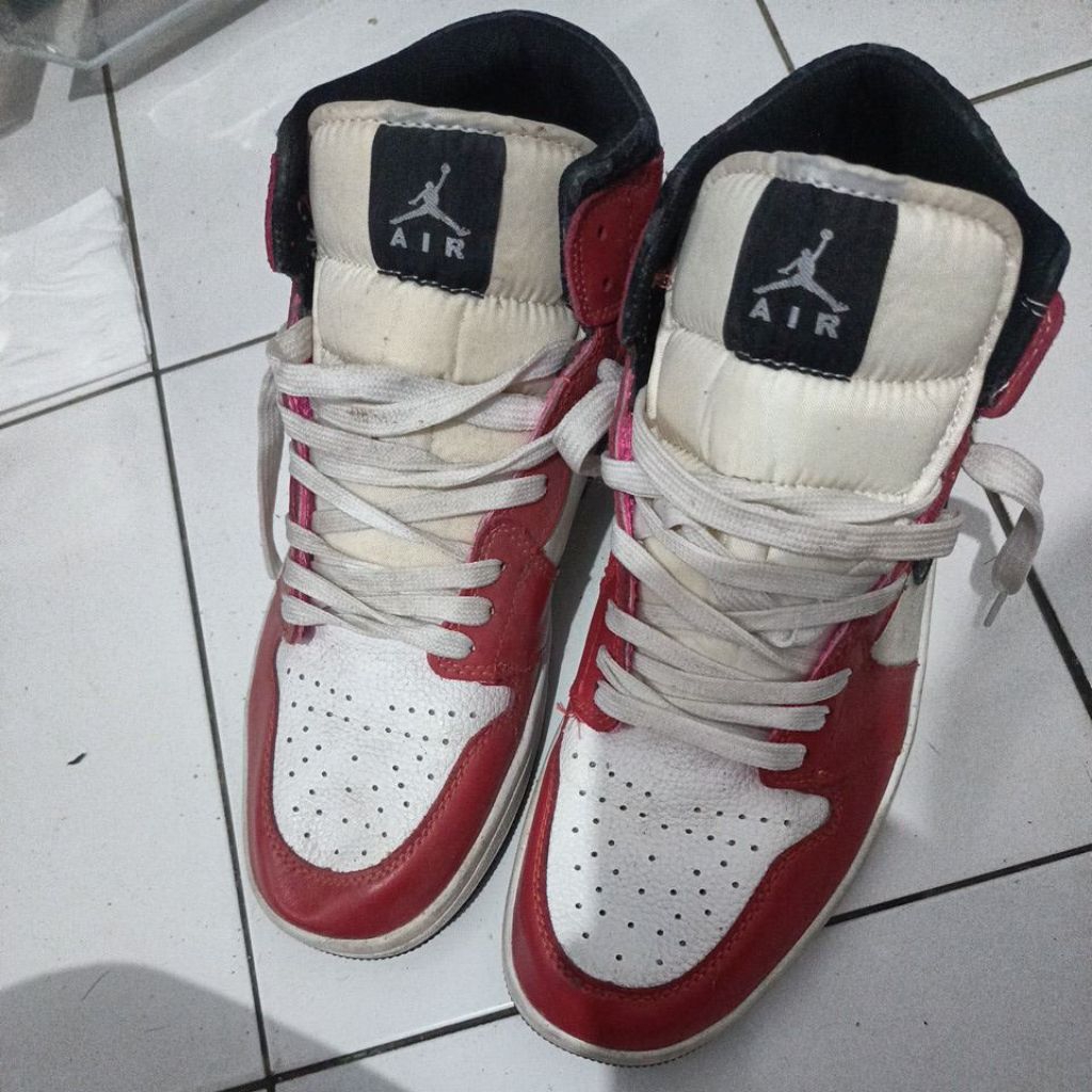 sepatu jumbo size 45 - AJ1 Mid chicago