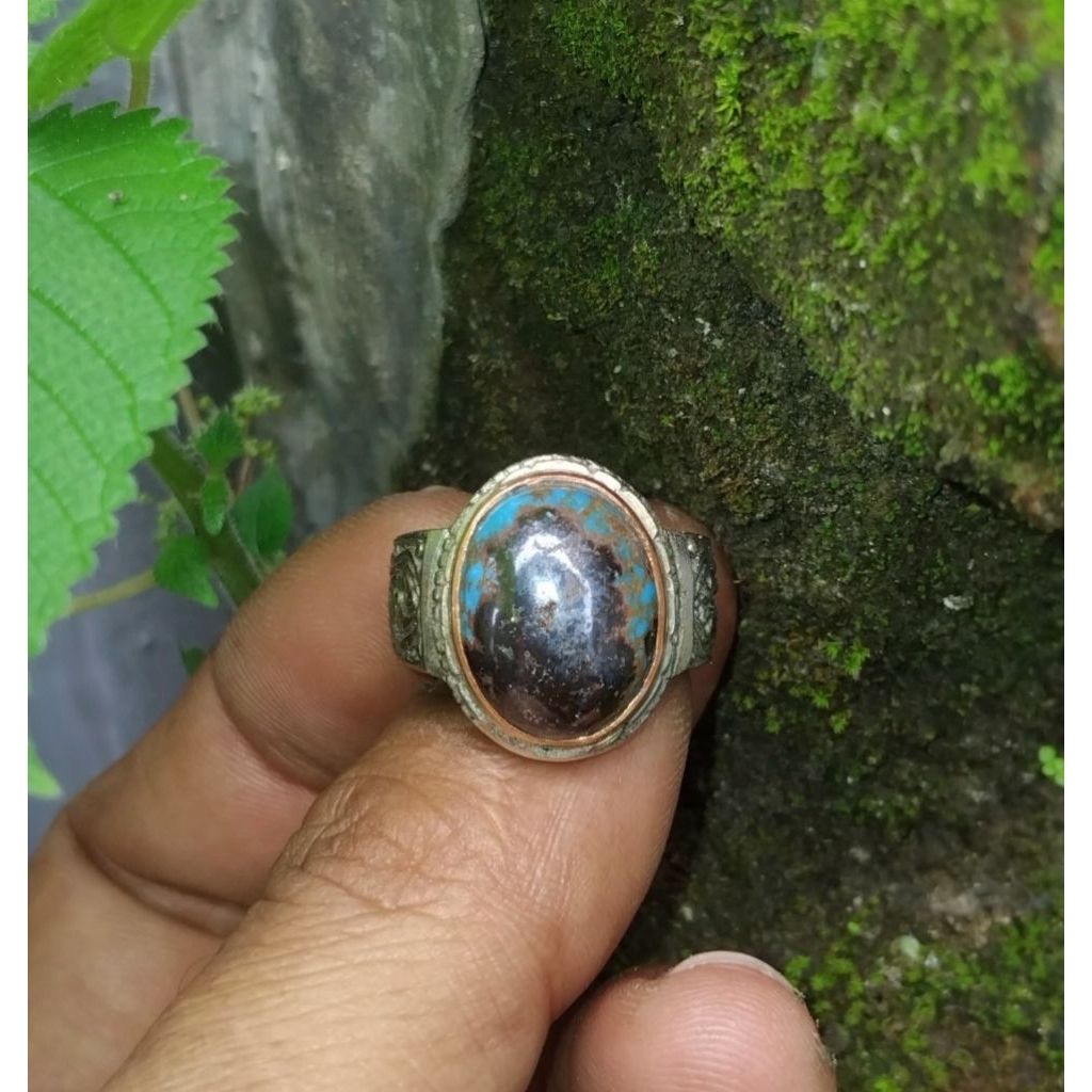 Pirus persia biru fancy sakral batu pirus persia sakral natural pirus persia biru sakral lawasan nat