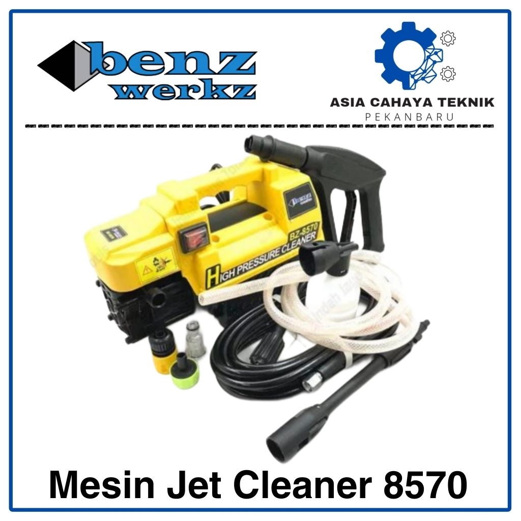 BENZ WERKZ BZ-8570 Mesin Jet Cleaner Steam Mesin Cuci Semprot Mobil Motor AC BZ 8570