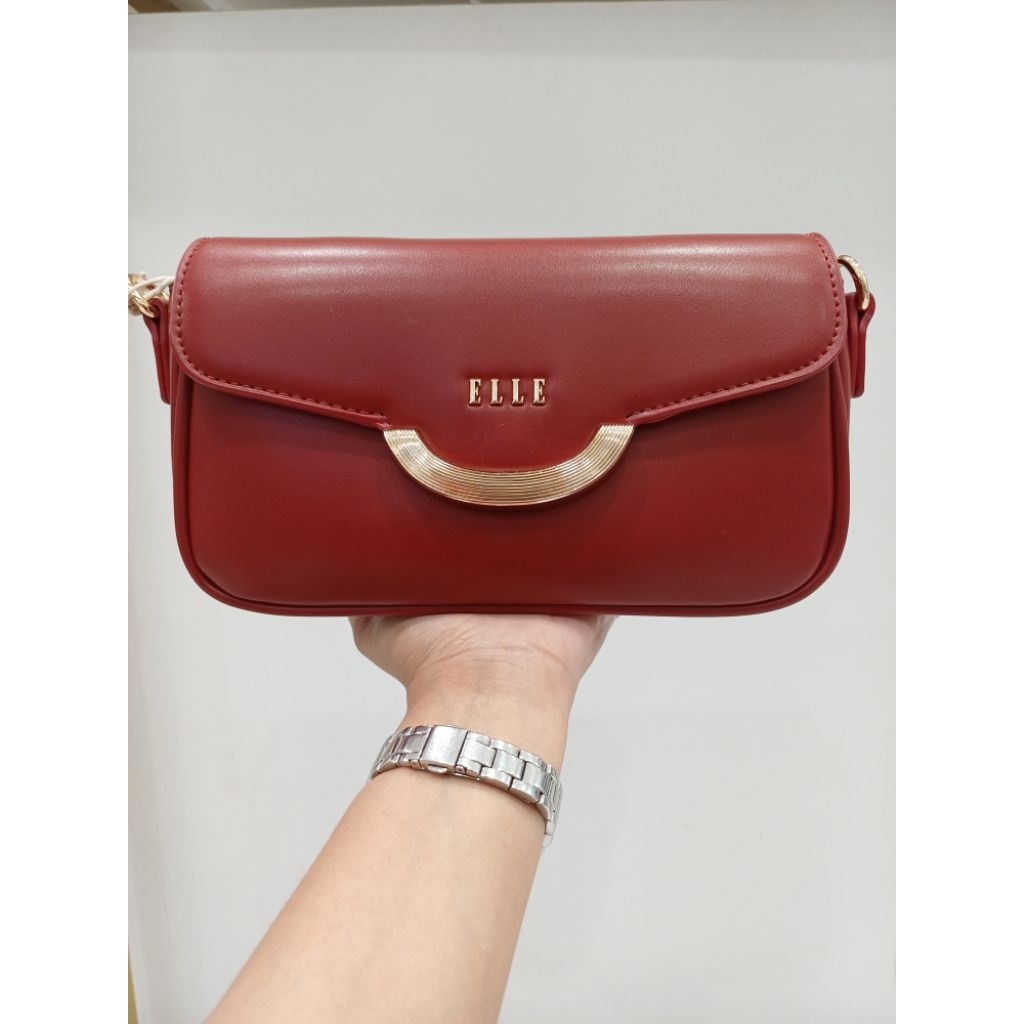 Tas Handbag Mini Wanita ELLE 3271 Original Depstore Mall Ori Tas Sling Bag Selempang Bahu Fashion Wa