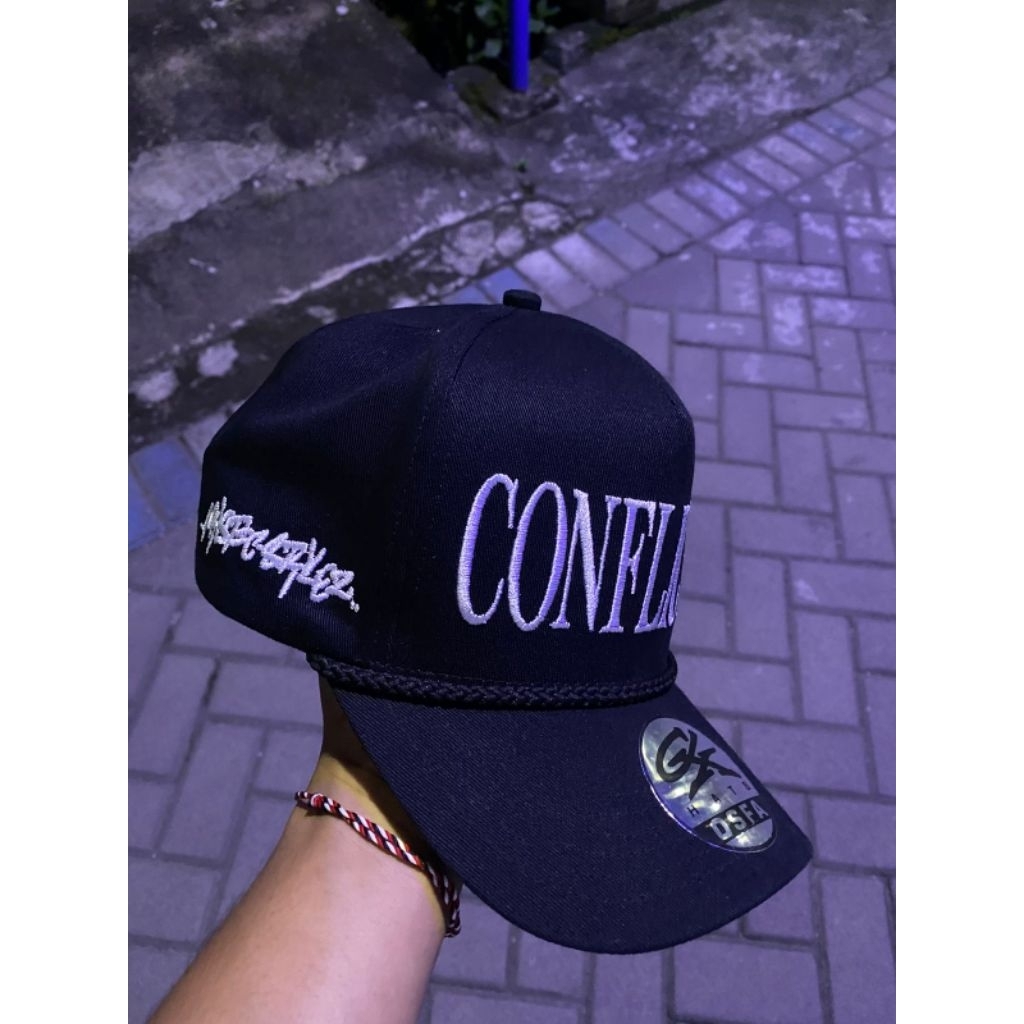 HEMAT TOPI ROPEHAT CONFLICT-X MYSTIC STYLE NEW ART HANG TAG SEGEL 2026