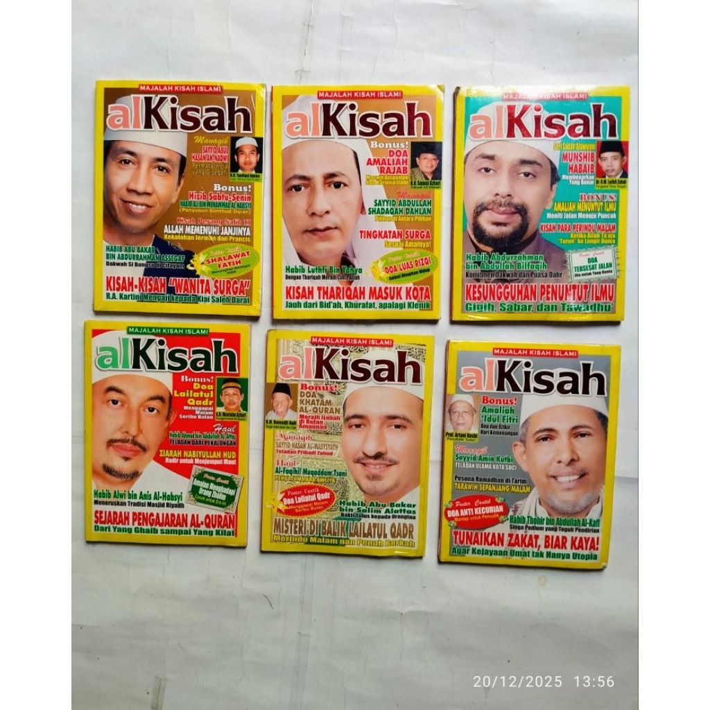 Buku Majalah Islam ALKISAH Tahun dan Judul lihat Deskripsi