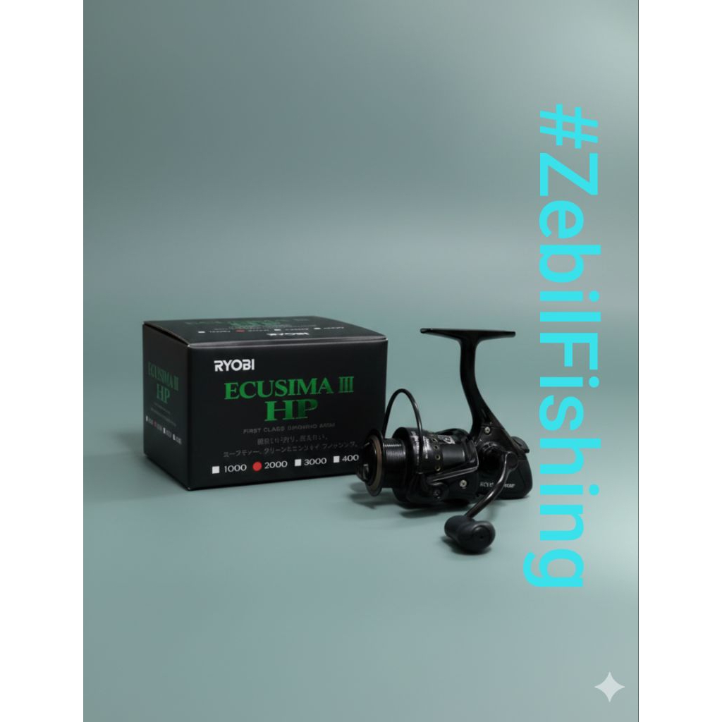 Reel Pancing Ryobi Ecusima III HP - Reel Pancing Power Handle Original Japan Design