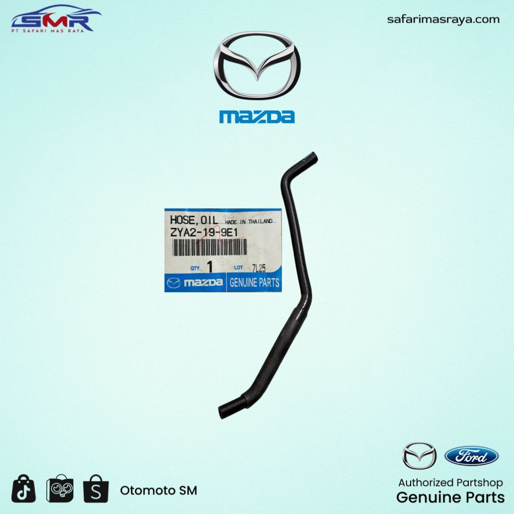 Hose Selang Oli Konverter Torsi / Torque Converter Komponen Transmisi Automatic Mazda 2 2009 Origina