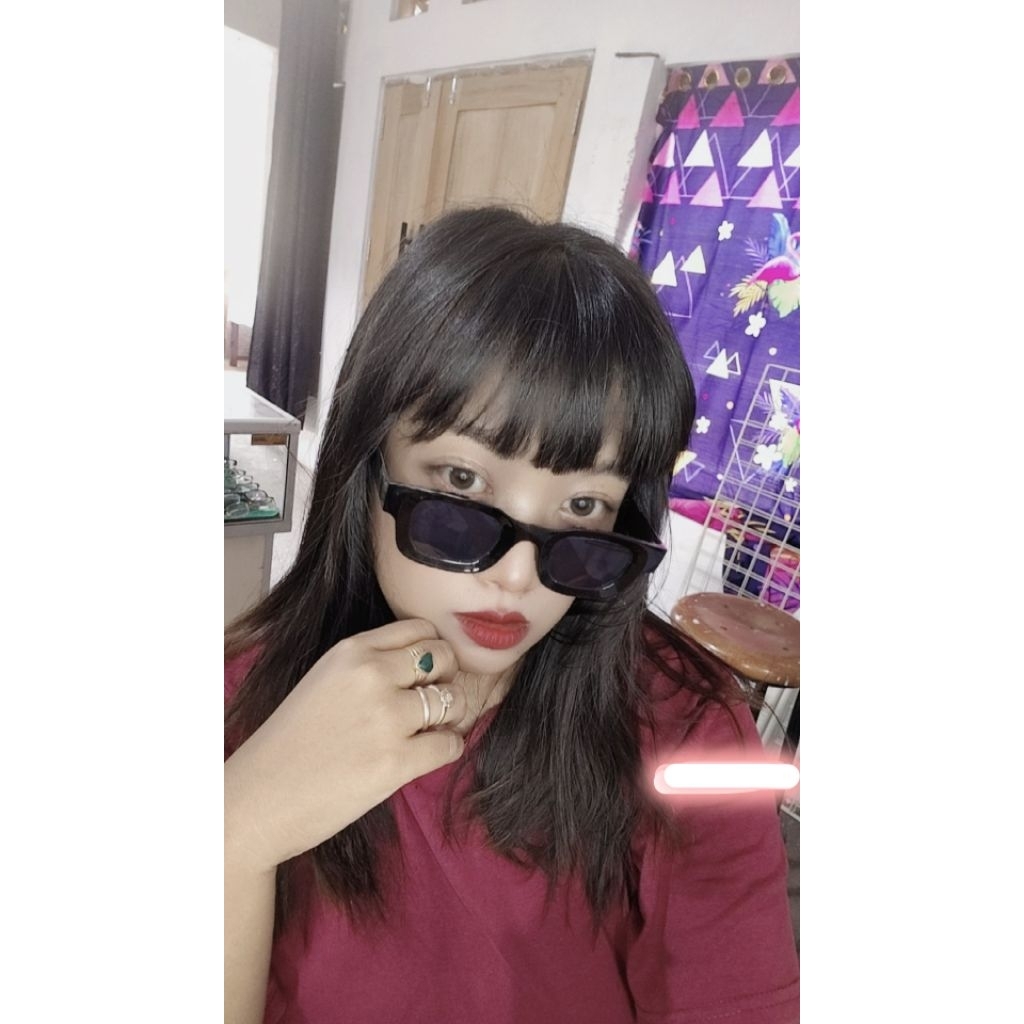 Kacamata Hitam Wanita Korean Fashion Kacamata Gaya Wanita Terbaru