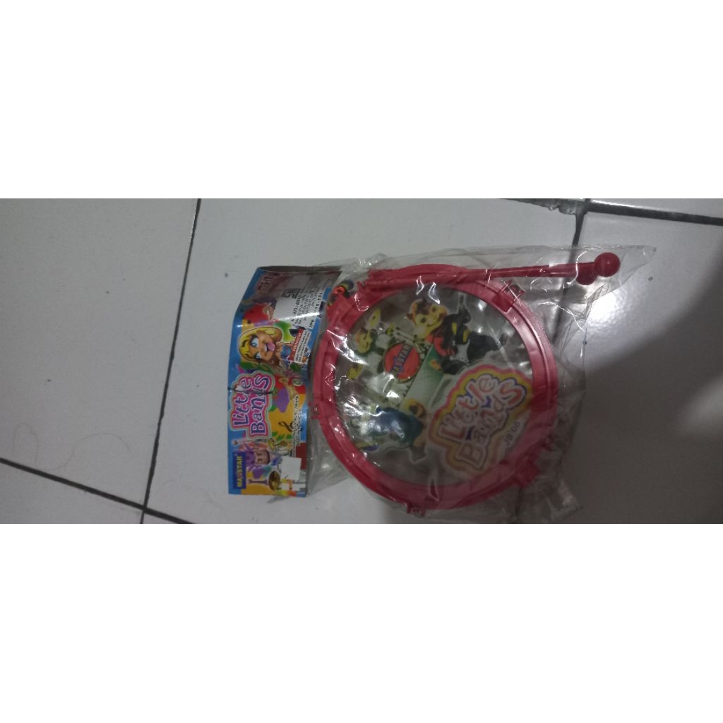 Drum Kecil Melatih Motorik & Edukasi, Aman untuk Anak Usia 3 Tahun ke Atas