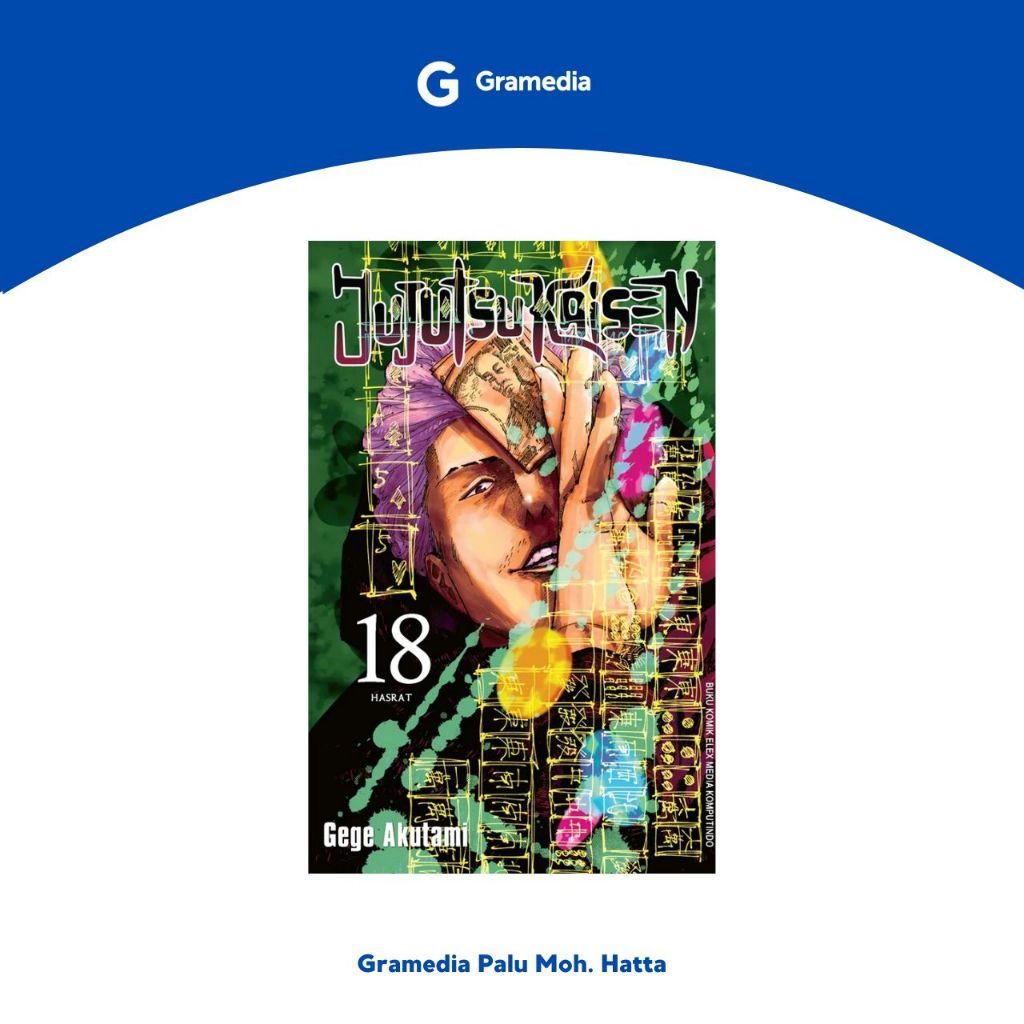 Gramedia Palu - Jujutsu Kaisen 18