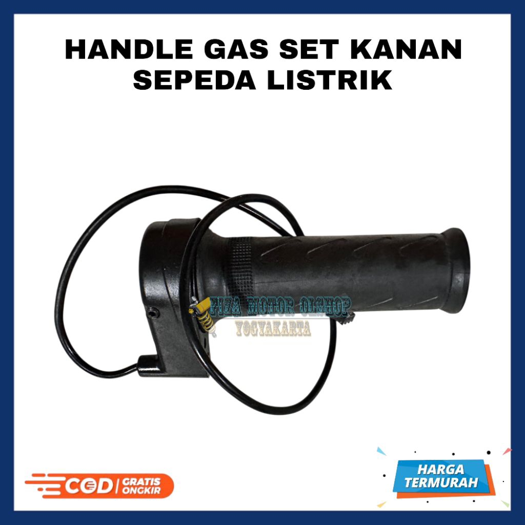 (Cuci Gudang) Handle Handel Gas Sepeda Listrik Motor Listrik Universal