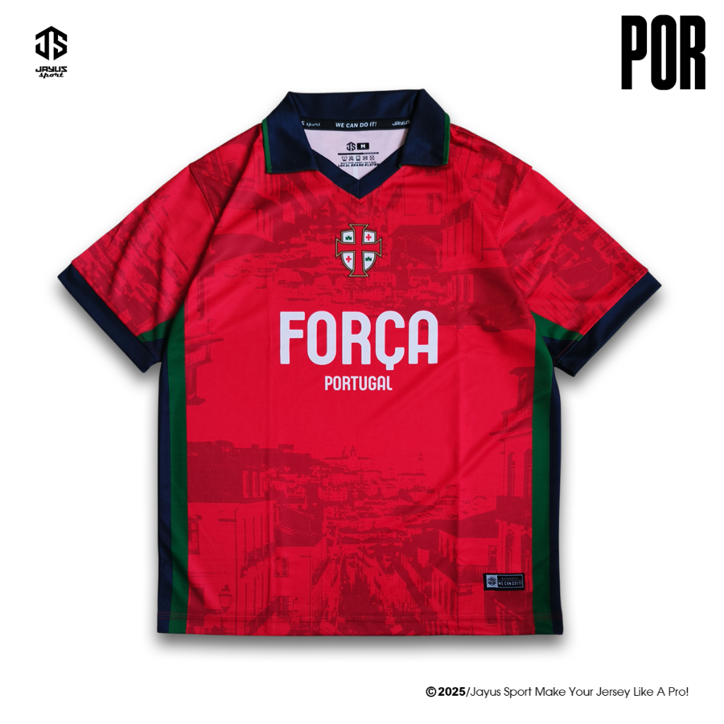 Jersey Fantasy Timnas Portugal // Jersey Piala Dunia // Jersey Timnas Portugal Vintage