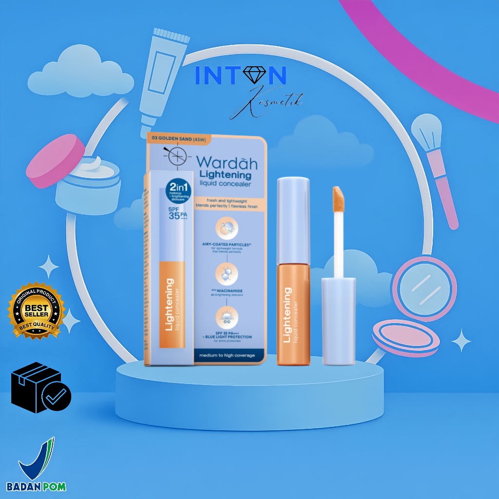 Wardah Lightening Liquid Concealer | Concealer Wardah