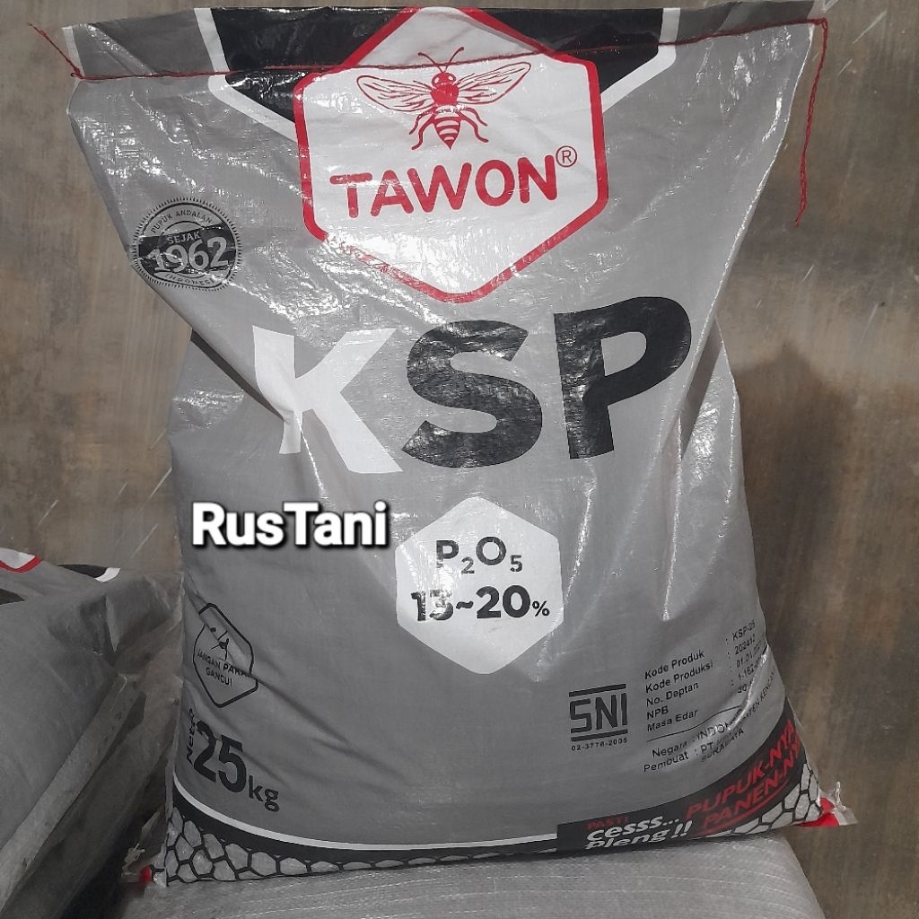 Pupuk phosphate KSP TAWON @25Kg
