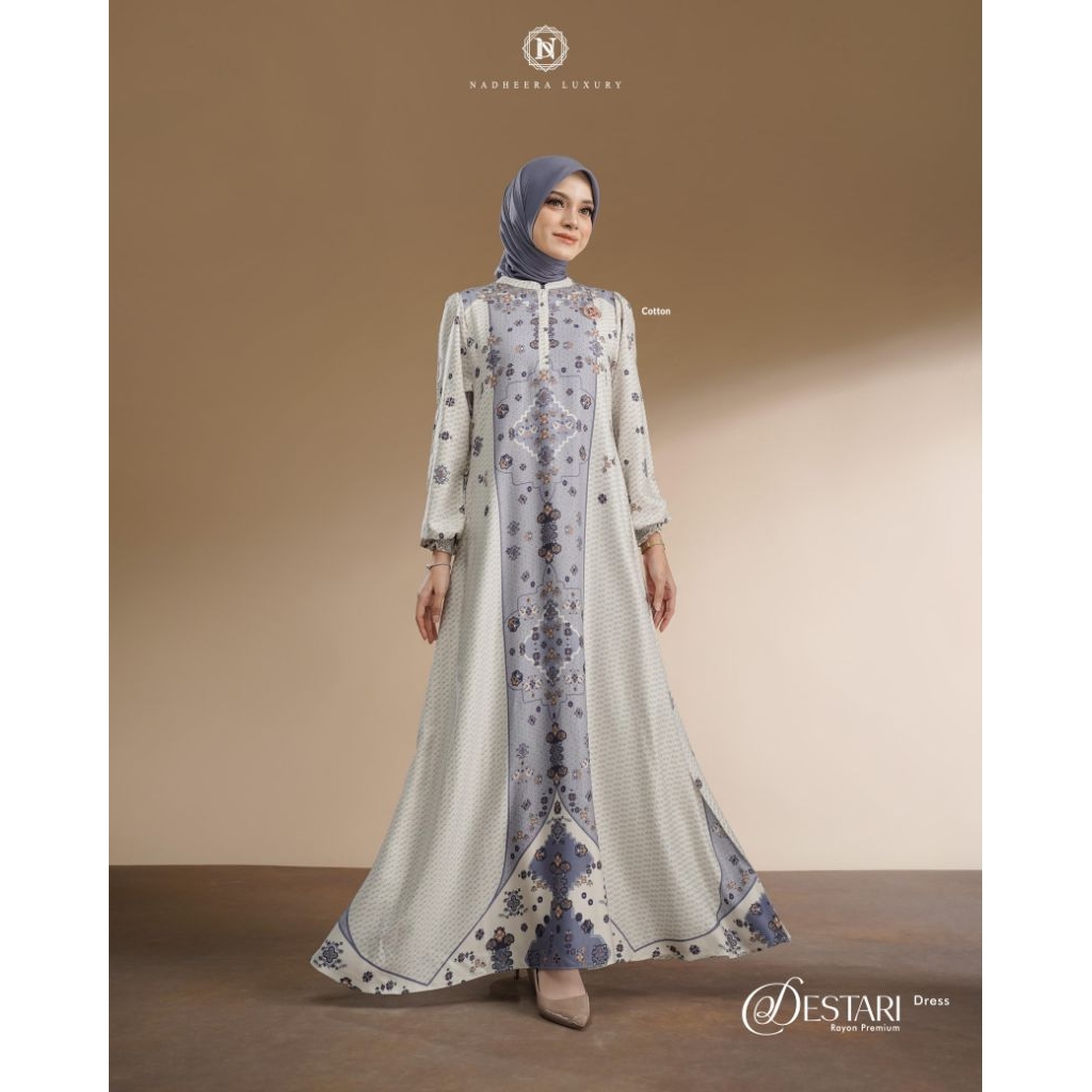 DESTARY (DRESS )RAYON PREMIUM NADHEERA LUXURY