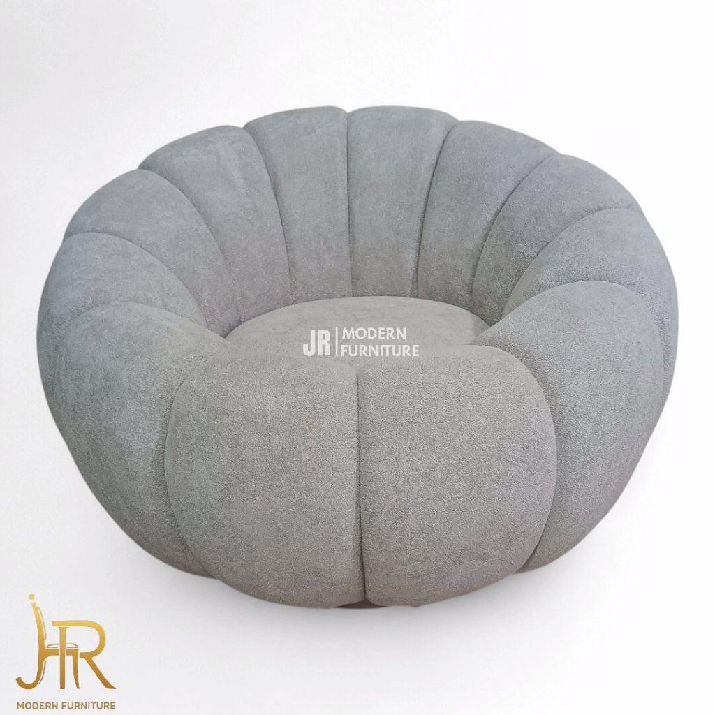 Sofa Baca Bulat Telur Empuk Rangka Kayu Jati | JR MODERN FURNITURE