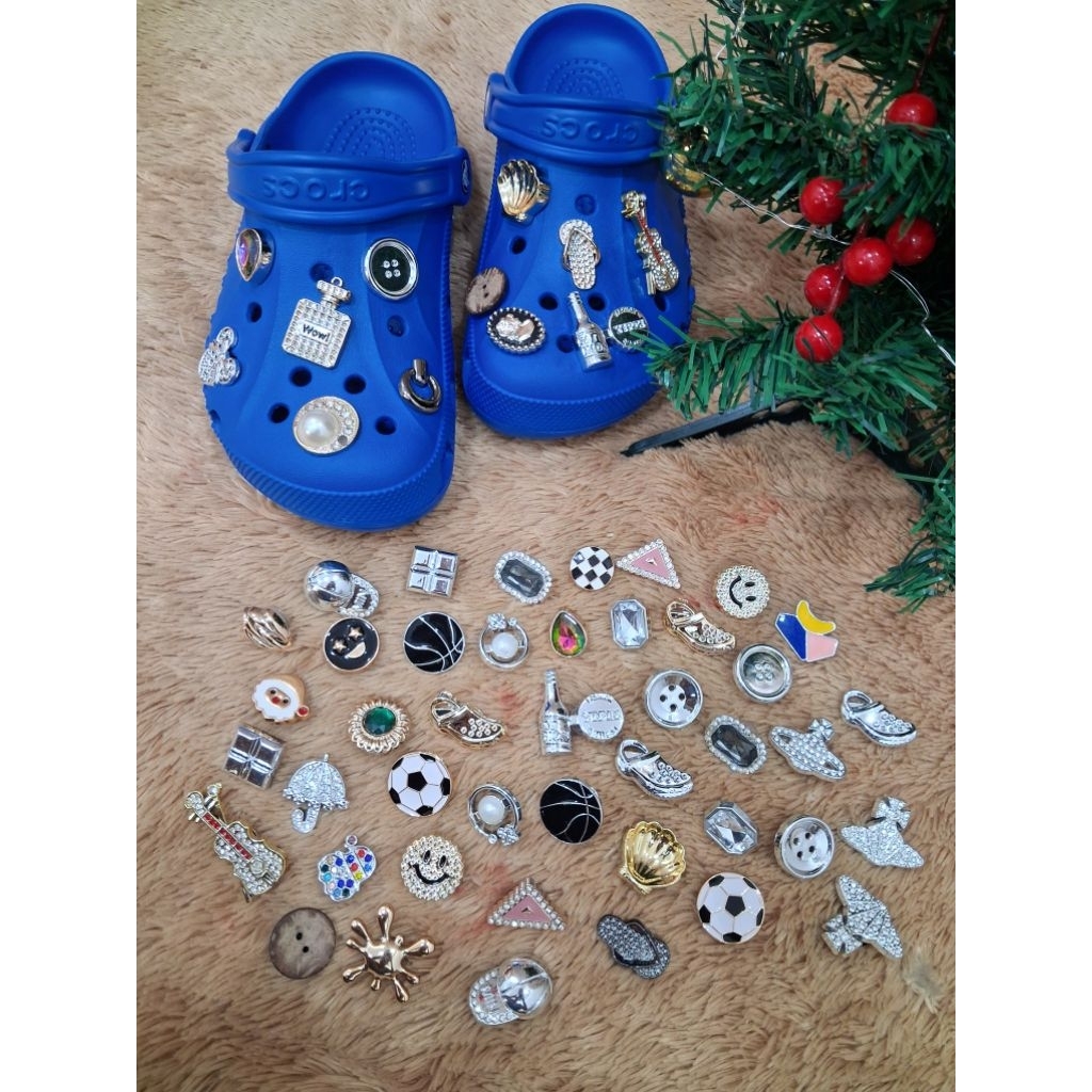 pin sendal aksesoris sendal / hiasan sendal kodok variasi random ( size 20mm )