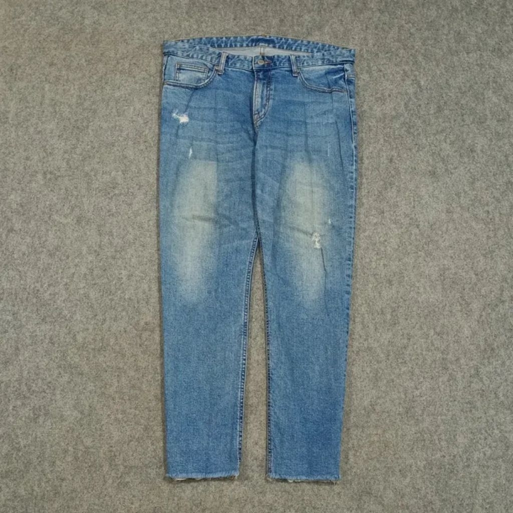 Celana Tapered jeans panjang pria TOPTEN size 34 second