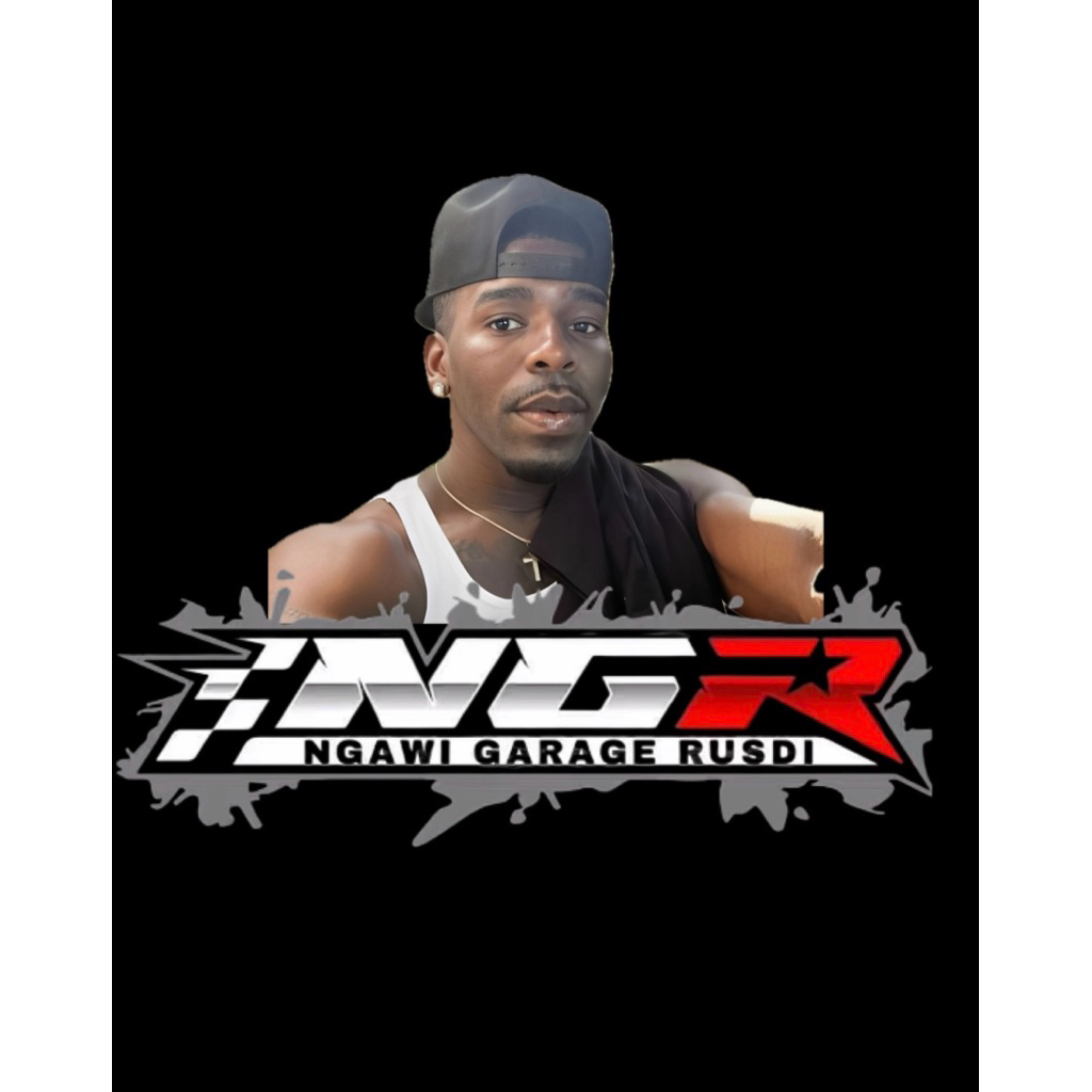 stiker NGR ngawi garage rusdi