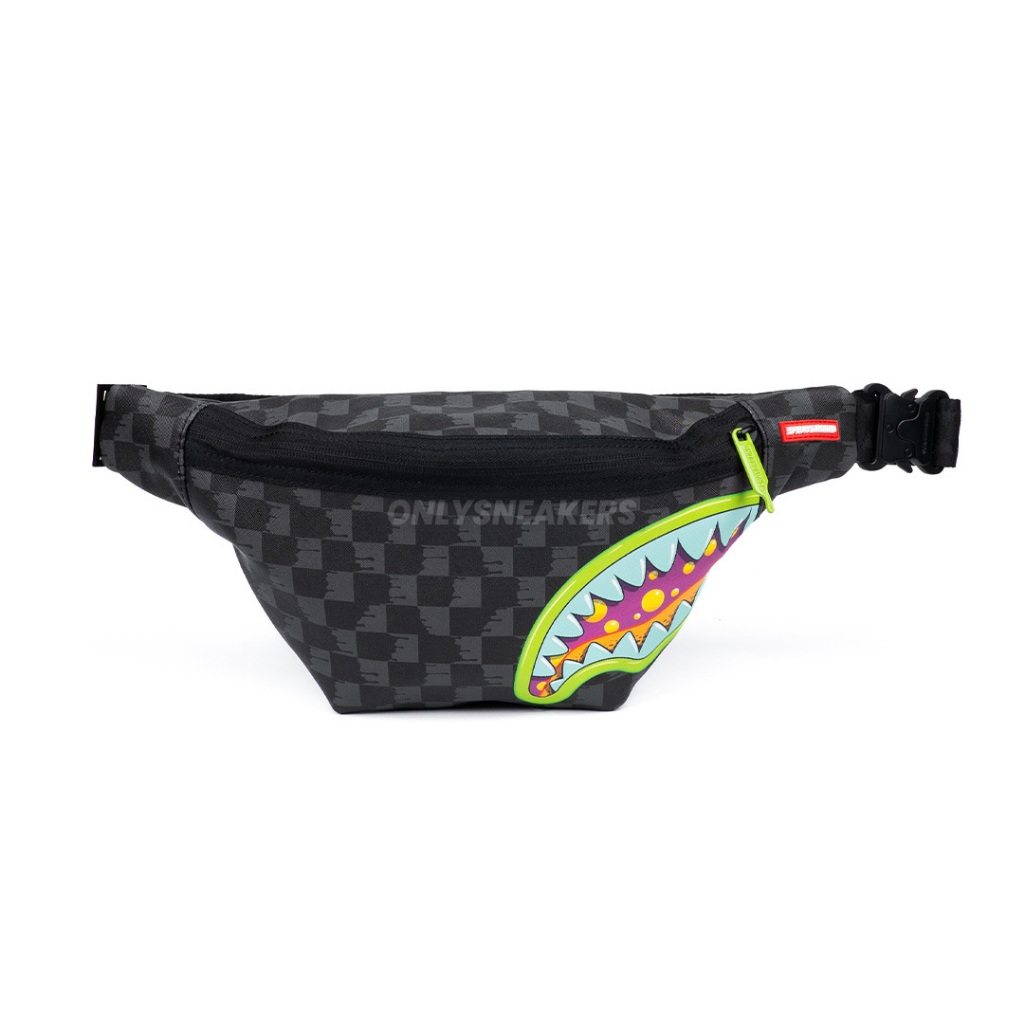 SPRAYGROUND SLIME TAKEOVER SAVVY CROSSBODY BAG