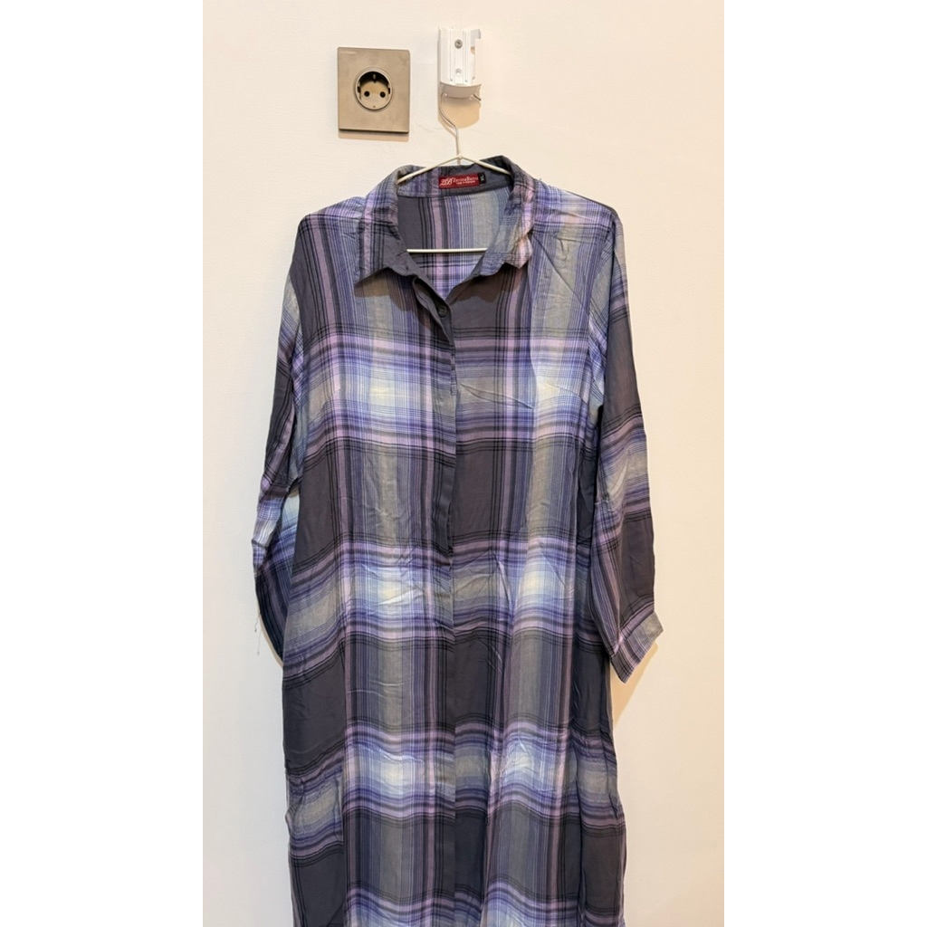 Preloved Gamis Full kancing Zerina Banu