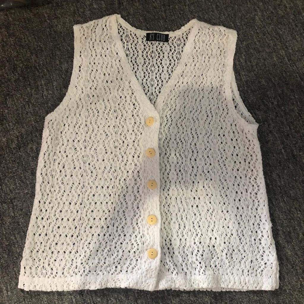 Baju wanita jaring-jaring/atasan wanita/vest