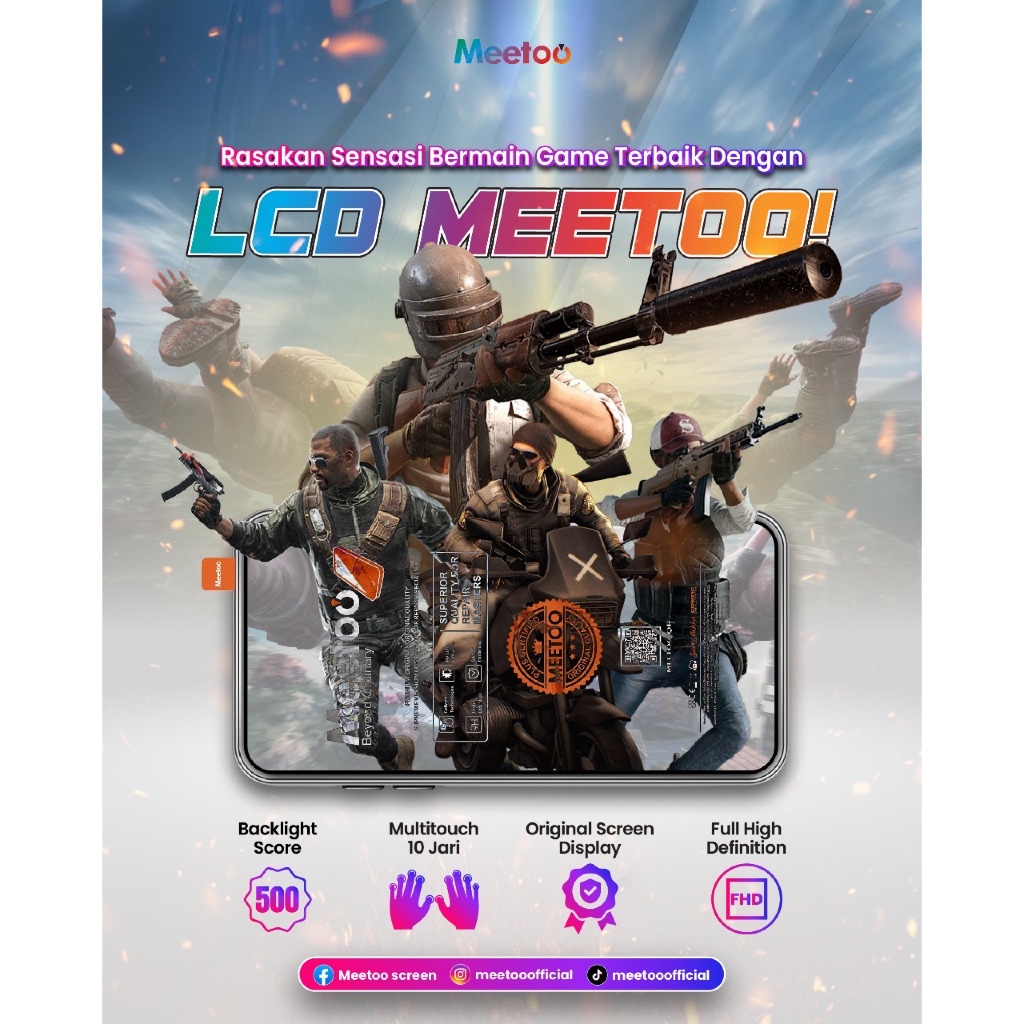 Larismanistokokku Lcd Touchscreen Realme Narzo 50A / Narzo 20 / Narzo 30A Lcd Fullset