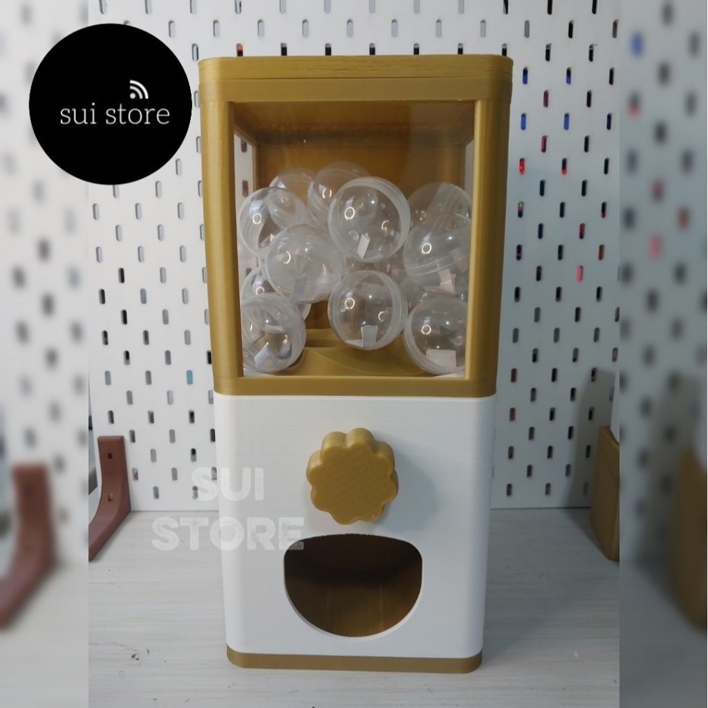 Mesin Gachapon Manual Dispenser Bola