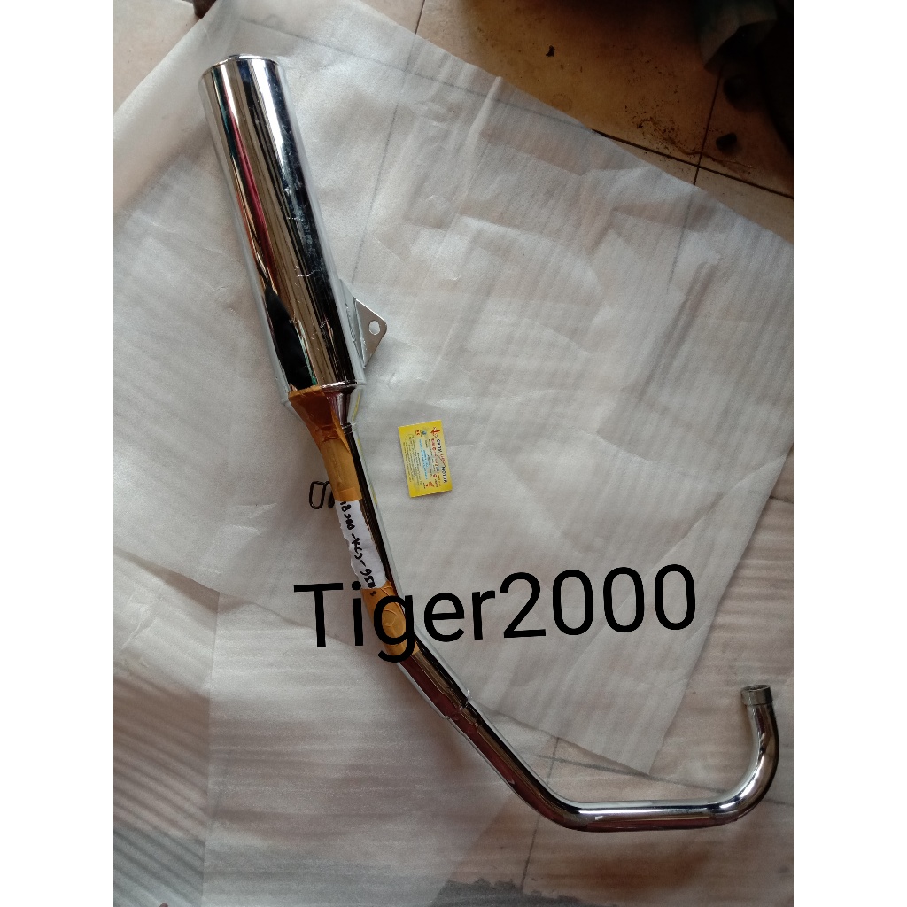 Muffler KCJ95 HGP ORI Tiger2000 Knalpot Lengkap