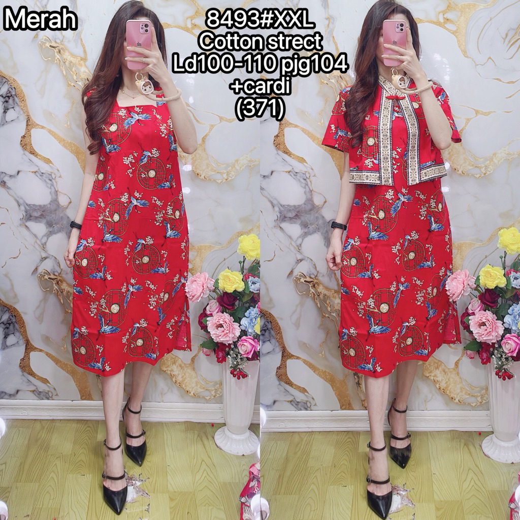 dress batik model cardigan dress batik