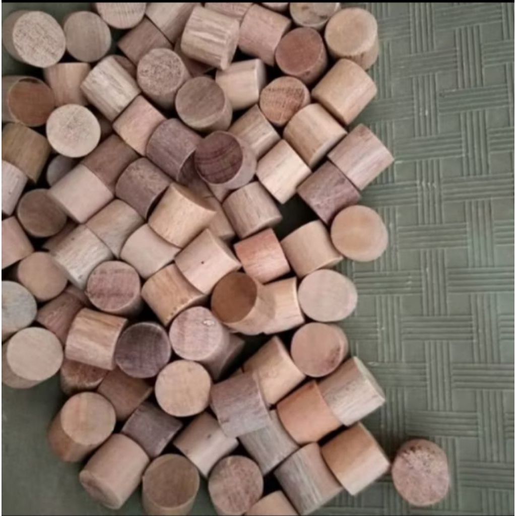 Termuarah pptongan kayu bulat/potongan kayu dowel/kayu slinder