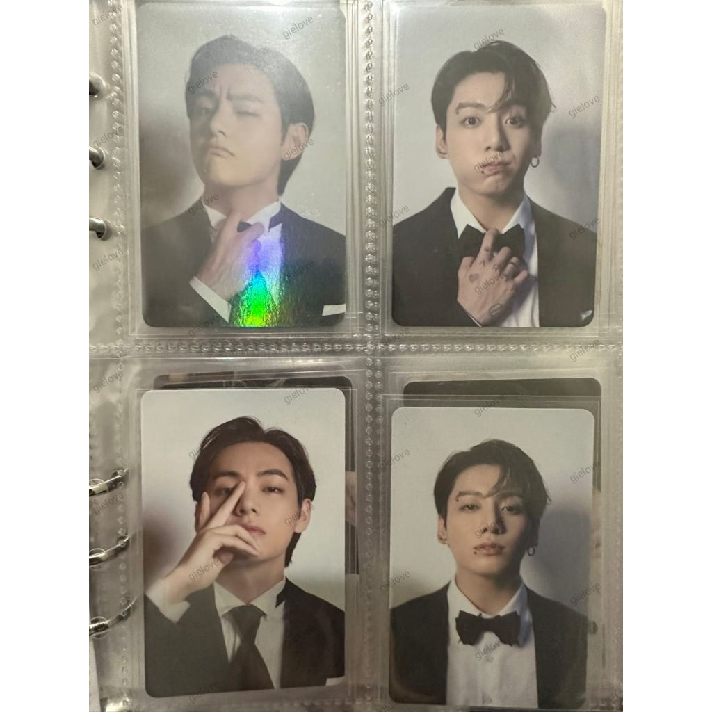 Taehyung The Fact China POB Holo Photocard