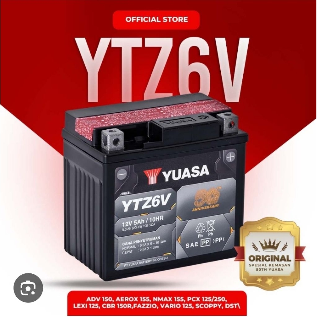 AKI YUASA YTZ6V