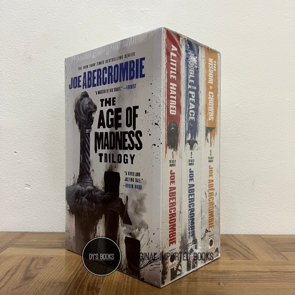 [EN Ori] [PB US] The Age of Madness Trilogy by Joe Abercrombie - 9780316575614