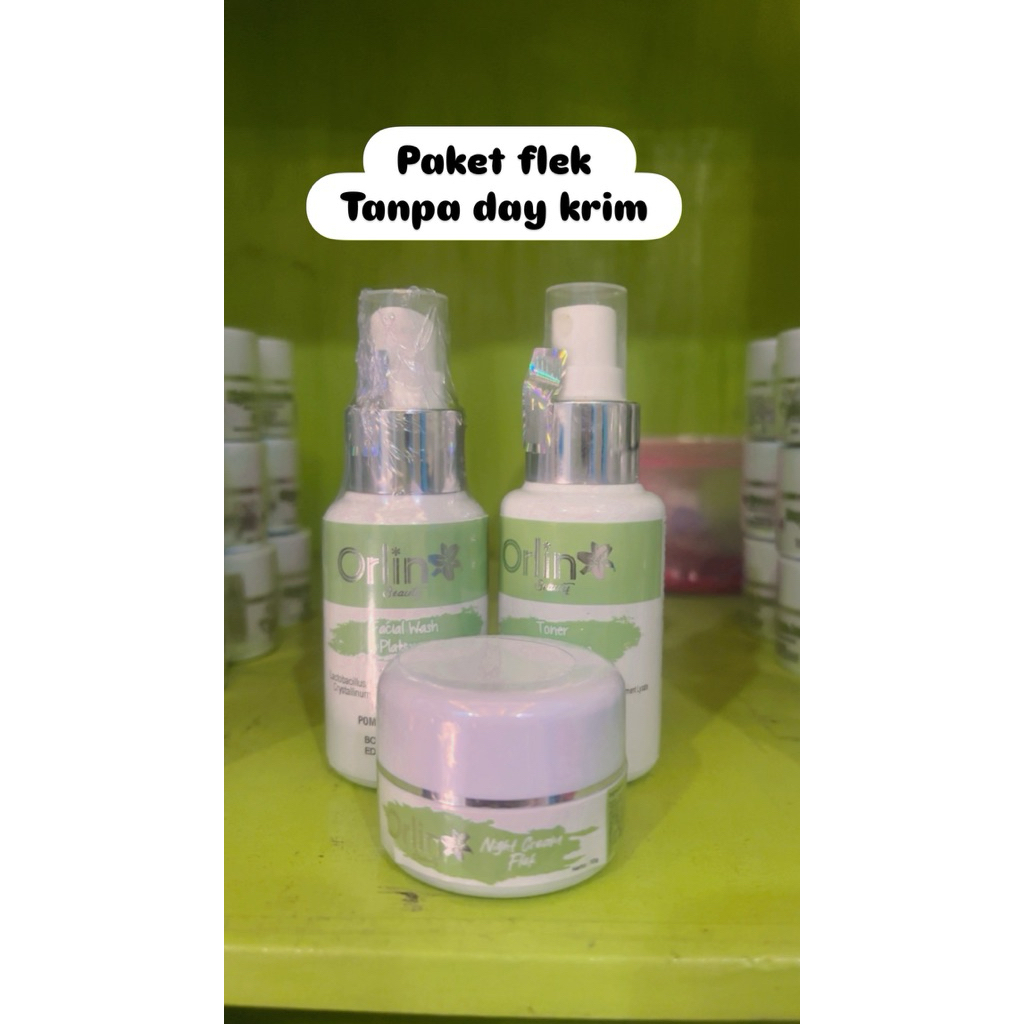 PAKET FLEK TANPA DAY KRIM/KRIM FLEK HITAM/MELASMA/KRIM BEKAS JERAWAT