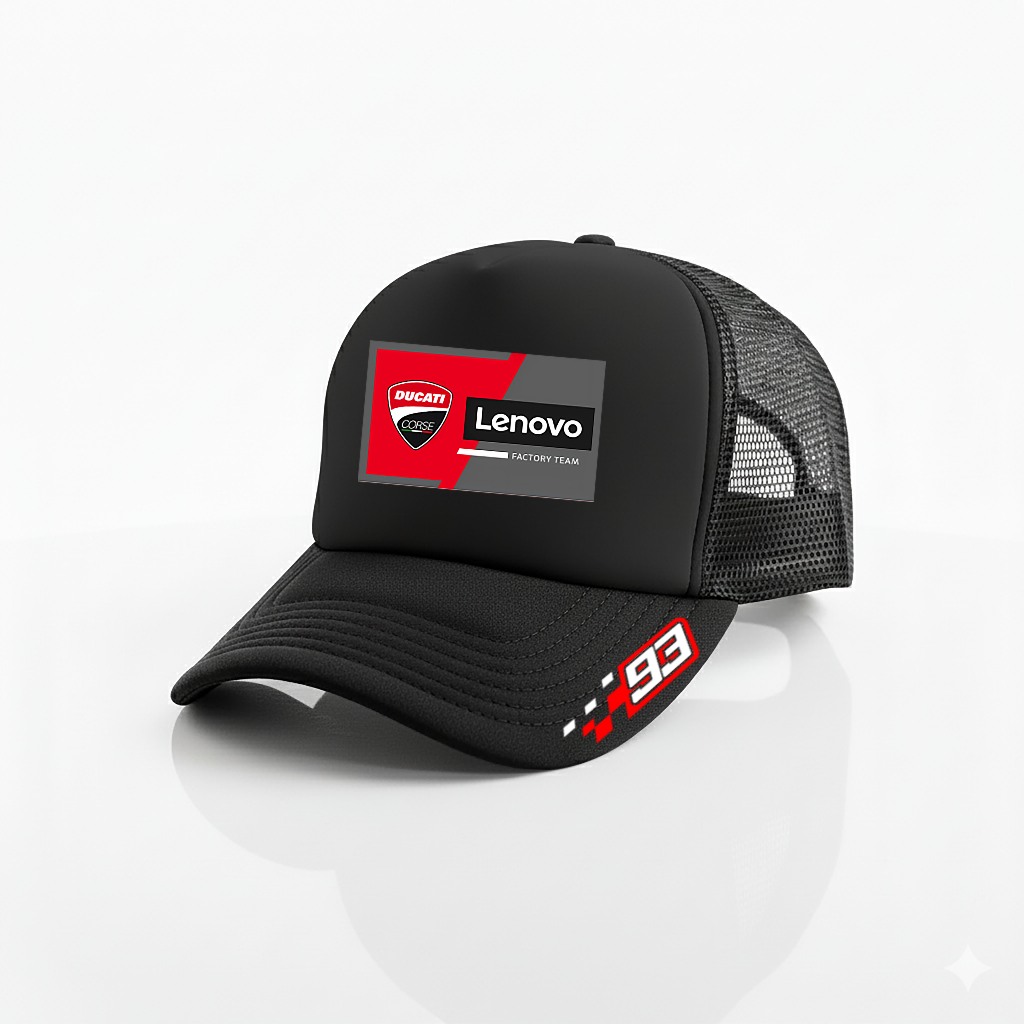 Topi Trucker WORLD CHAMPION DUCATI Marquez / Topi Champion