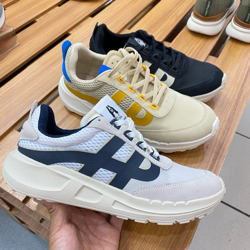 Hush puppies Sepatu pria sneakers Hush puppies Original 100%