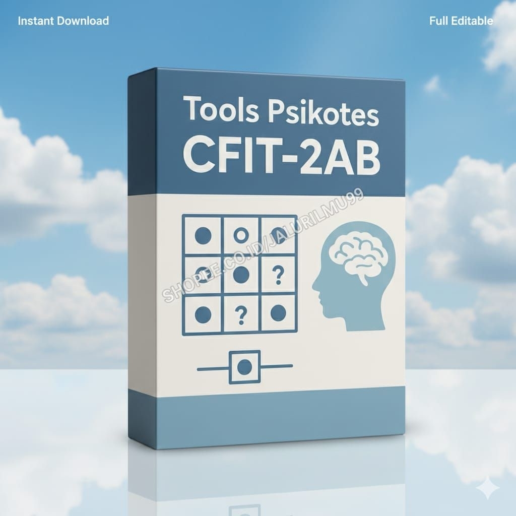 TOOLS PSIKOTES CFIT 2A & 2B - Tes Psikologi Anak dan Remaja: Program Pengukur Kecerdasan IQ Test