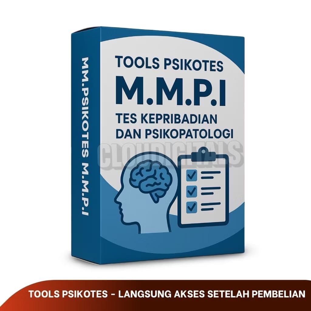 TOOLS PSIKOTES MMPI - Alat Tes Psikologi Kepribadian dan Psikopatologi M.M.P.I - Tools Skoring Excel
