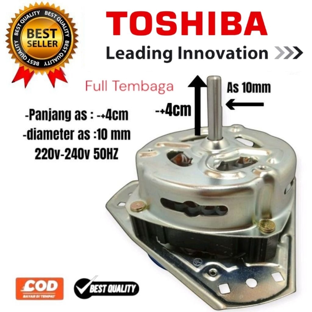 DINAMO PENGERING MESIN CUCI TOSHIBA VH-H85MN